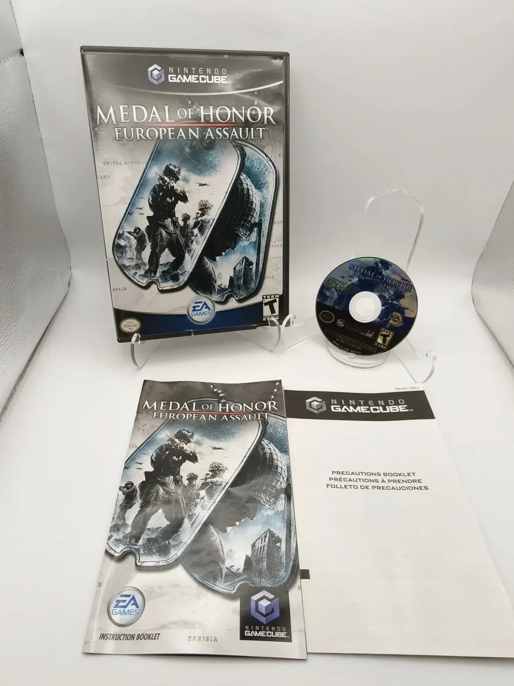 Medal of Honor European Assault GameCube CIB Tested on Wii